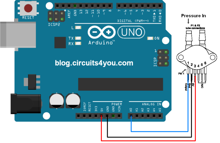 Arduino Air Pressure Measurement