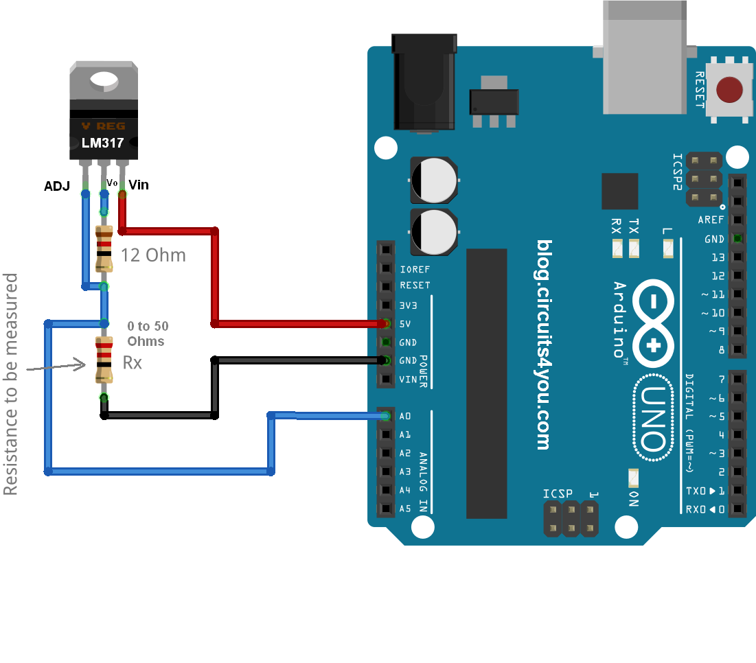 Measurement Of Low Value Resistance 0 1 To 50 Ohm Circuits4you