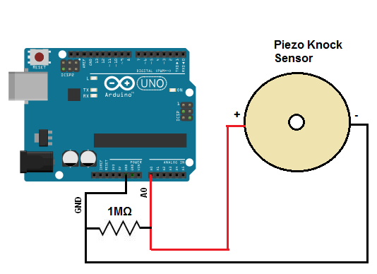 piezo arduino sensor