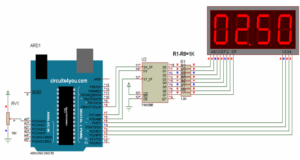 Four Digit 7-Segment Display Interfacing with Arduino | Circuits4you.com