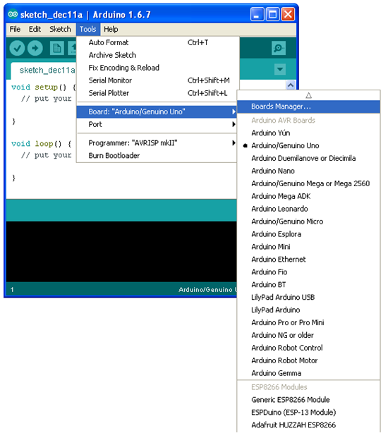 Getting strted with IoT ESP8266 | Circuits4you.com