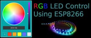 esp8266 arduino rgb led strip